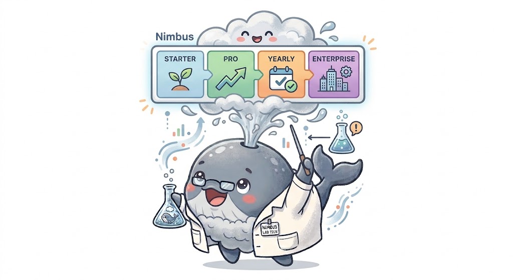 Nimbus Whale recommends the yearly plan
